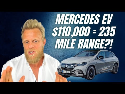 2024 Mercedes EQE electric SUV Gets less range than the old model!
