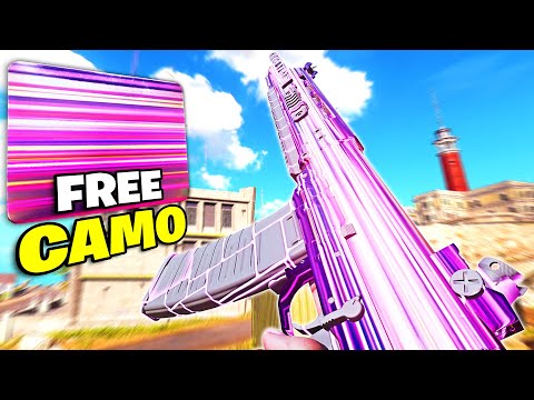 FASTEST Method to Unlock the FREE "Speed Lines" Camo in Warzone! (CoD Toons)