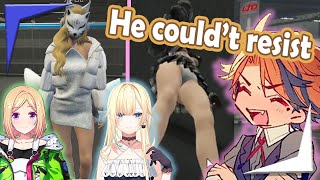 Roberu can't resist Akirose and Ema's s*xy tease【Holostars EngSub】