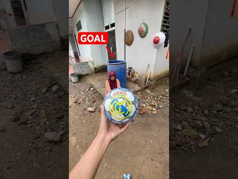 Bola real madrid vs bola plastik🇦🇷
