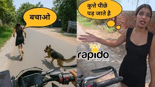 Super Bike पर Rapido (कुत्ते ने Skirt फाड़ दी लड़की की)