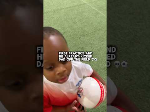 It be ya own kids 😭 #fyp #shorts #soccer #toddlers #train