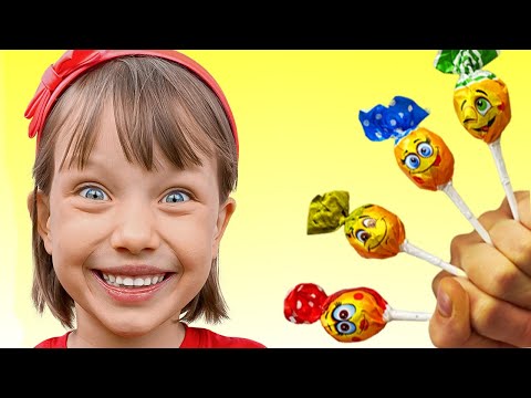 아빠손가락 가족송 | Daddy finger family song with candy kor | Alex and Nastya