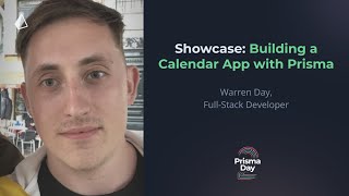 Showcase: Building a Calendar App with Prisma