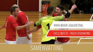 Screenshot van video Samenvatting Excelsior'31 Zaal - Tigers Roermond
