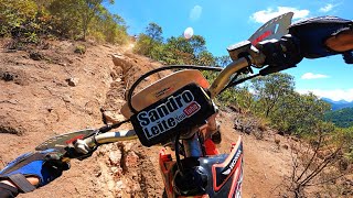 CRF 230 NO SEU LIMITE SUBINDO OS PAREDÕES - SERÁ QUE AGUENTOU?