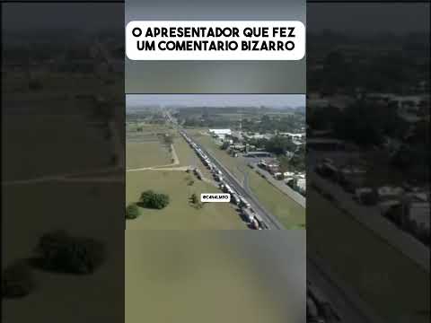Jornalista faz comentario ridiculo