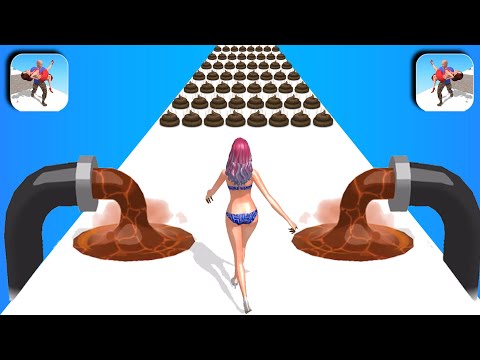 Satisfying Mobile Games TOP 1001+ Tiktok Video Twerk Race, Girl Rider, Rolling Ball Sky MJ38L100