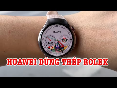 Trên tay HUAWEI WATCH 5: THÉP 904L như Rolex!