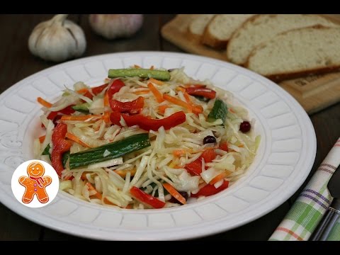 Маринованная капуста витаминная