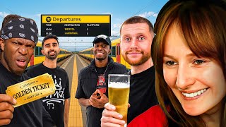 Freya Reacts to SIDEMEN TRAIN ROULETTE