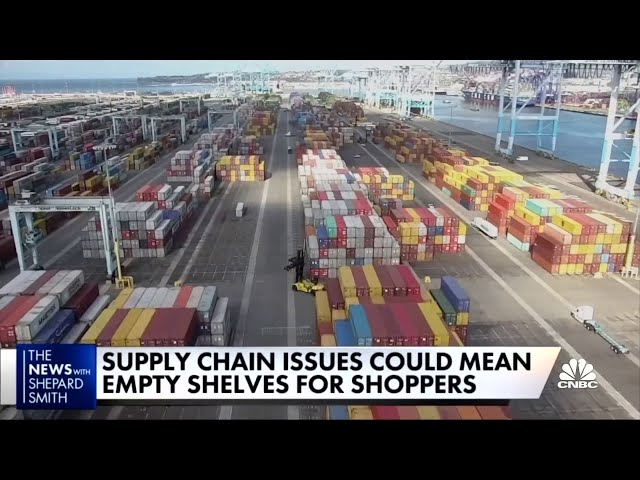 Supply chain disruptions cause ongoing shortages