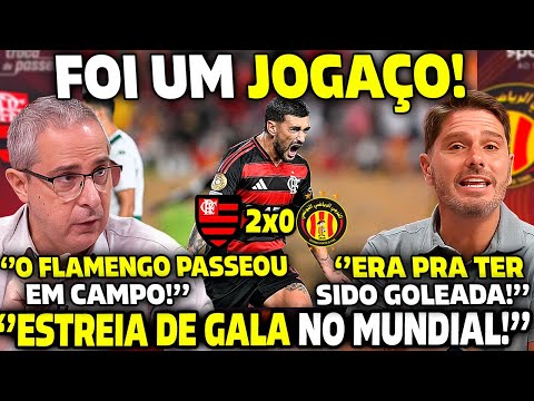 😱 OLHA OQUE A MÍDIA FALOU DA ESTREIA DO FLAMENGO NO SUPER MUNDIAL! 2 A 0 NO ESPERANCE FOI UM JOGAÇO!