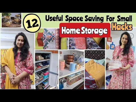 How I Created More Space In My Small Home|12 Ways To Maximize Small Space|छोटे घर में जगह कैसे बनी