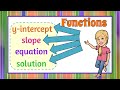 Understanding Linear Functions and Their Properties