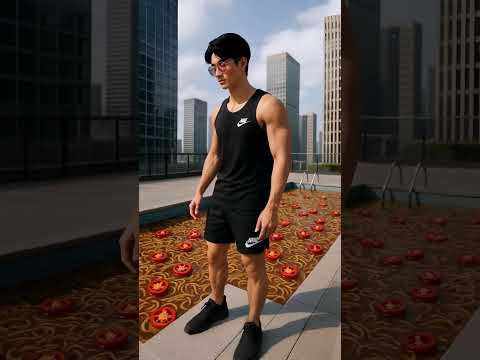 K Pop Demon Hunters Ramen Pool #kpopdemonhunters#shorts #kpop #rumi #demonhunters