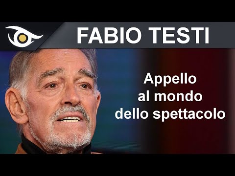 Fabio Testi: appello al mondo dello spettacolo