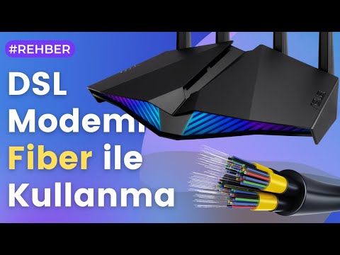 DSL Modem ile Fiber Kurulumu | ASUS DSL-AX82U