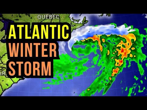 Atlantic Winter Storm Forming...