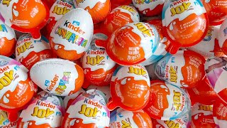 Some Lot's of Candie New! 839708M Yummy Kinder Joy Chocolate, Kinder Surprise Opening ASMR Lollipops