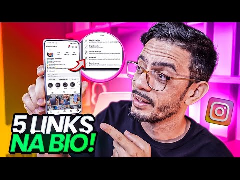 Como COLOCAR ATÉ 5 LINKS na BIO do INSTAGRAM