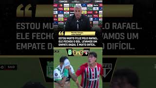 COM MORAL! 👀 Crespo elogia atuação de Rafael na Libertadores #shorts