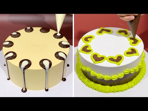 Perfect Cake Decorating Tips For Event | So Yummy Chocolate Cake Tutorials | Most Satisfying Cake