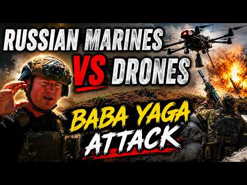 Russian Marines Engage Ukraine Bomber UAV Bootcamp Exercise