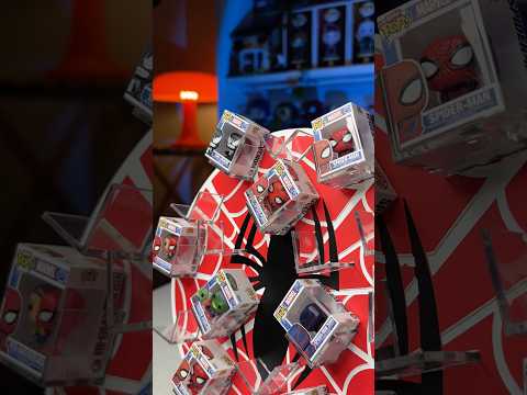 Дисплей Bitty Pop Spider-Man 🕷️🔥#funko #tiousv85 #spiderman #фанко #розпаковка