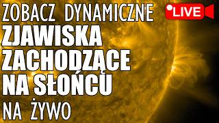 Zobacz z nami co dzieje się aktualnie na Słońcu na żywo przez teleskop.