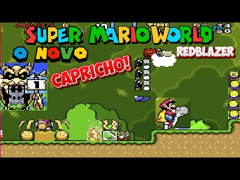 O NOVO MARIO DO CAPRICHO ESTÁ DE VOLTA - Super Mario World RedBlazer