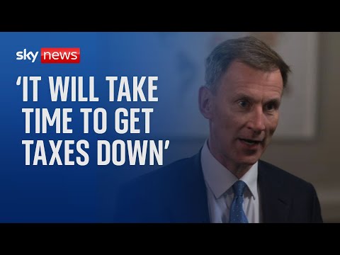 Autumn statement: 'Don't bet against Britain', says Chancellor Jeremy Hunt