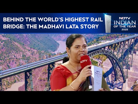 Behind The World's Highest Rail Bridge: The Madhavi Lata Story