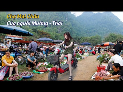 Chợ Mai Châu - Chợ phiên độc đáo của người Mường người Thái Tây Bắc