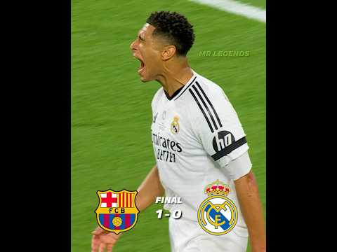 Barcelona Real Madrid 2025. 🔥