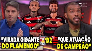 IMPRENSA FICOU EM CHOQUE "VIRADA GIGANTE DO MENGÃO" RB. BRAGANTINO 1X2 FLAMENGO