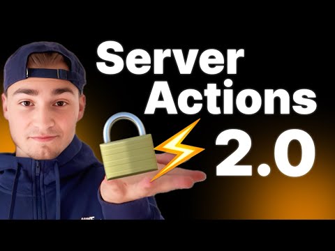 Next.js 15 just fixed Server Actions (faster & safer)