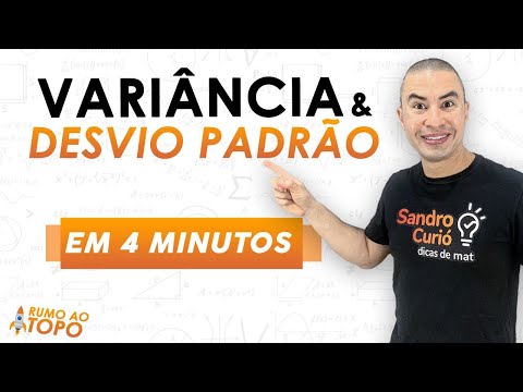 FÁCIL e RÁPIDO | VARIÂNCIA e DESVIO PADRÃO