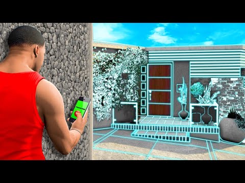 GTA 5 pero LA CASA de FRANKLIN puede TRANSFORMARSE