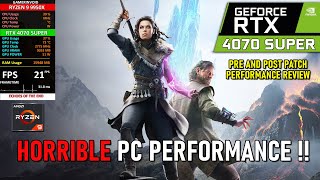 Echoes of the End | Good Game But Horrendous PC Performance | RTX 4070 Super | Pre & Post Patch