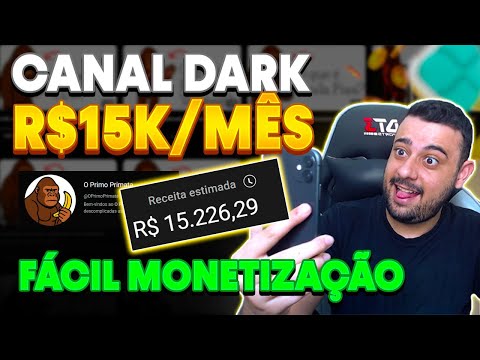COPIE E COLE MEU MÉTODO SECRETO PARA CRIAR CANAIS DARK QUE MONETIZAM RÁPIDO  (CURSO COMPLETO)