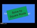 Exploring Quadratic Functions: Review Part 1