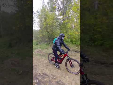 Маршрут построен, преград нет, электровелосипед HERCULES. #mtb #ebike #велосипед  #cyclingmask