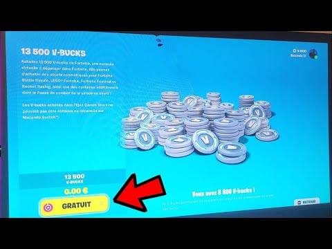 *CODE SECRET* AVOIR DES V-BUCKS GRATUITEMENT sur FORTNITE (GLITCH VBUCKS PS4 PS5 SWITCH XBOX PC)