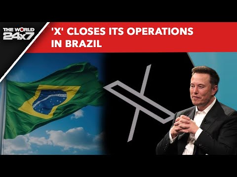 Elon Musk's X Closes Brazil Operations Over "Censorship Orders" & Other Top News