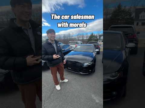 The car salesman with morals