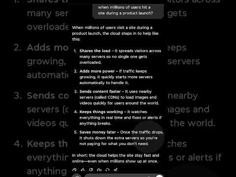 Millions Visit a Site — Here's How the Cloud Handles It. #aws #cloudfront #s3 #ec2 #vpc #chatgpt