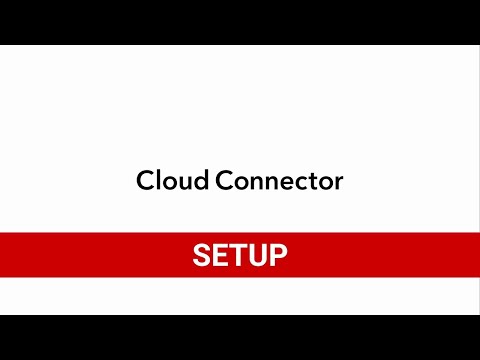 Canon Cloud Connector - Setup