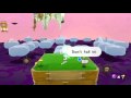 Super Mario Galaxy 2 Cloudy Court Galaxy S Hidden Star Silver Stars In The Purple Pond Youtube