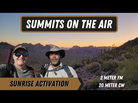 Sunrise SOTA Activation with the LAB599 TX-500 and VHF HTs